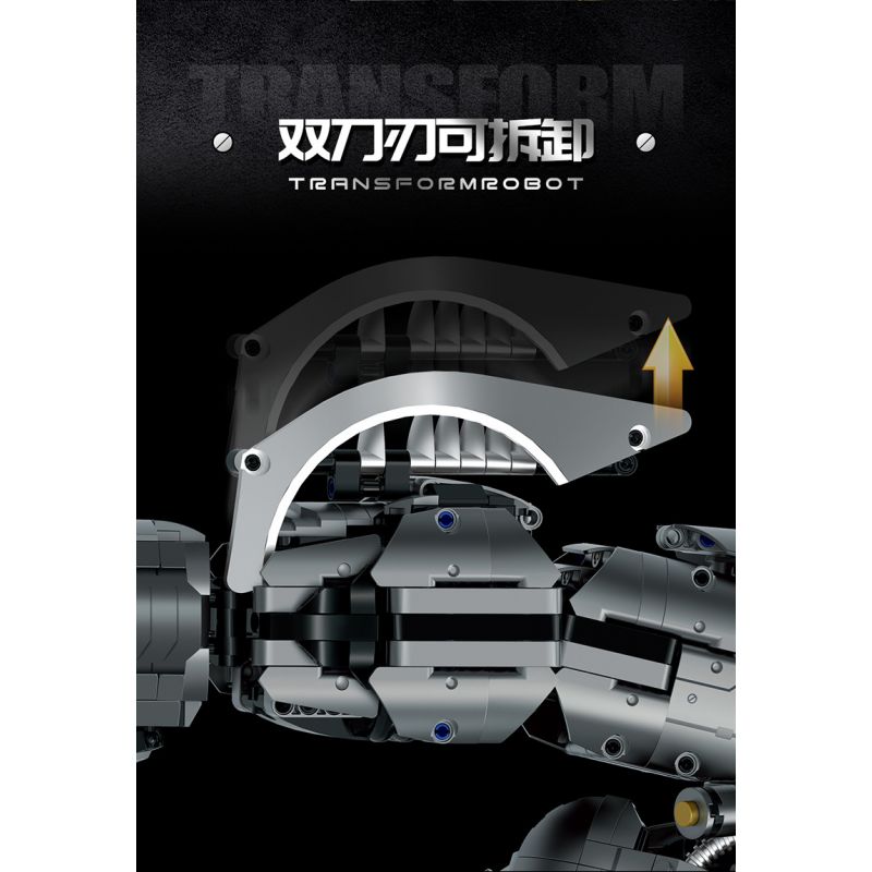 GULY 80501 non  NHỮNG ĐIỀU ĐÁNG KINH NGẠC TRẬN CHIẾN CỦA NHÀ LÃNH ĐẠO bộ đồ chơi xếp lắp ráp ghép mô hình TRANSFORMROBOT 4160 khối