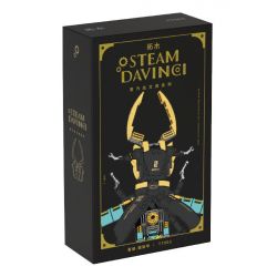 TAKUKI T7002 7002 non  STEAM DA VINCI SAW ARMOR ĐƯỢC TẢI LẠI bộ đồ chơi xếp lắp ráp ghép mô hình STEAM DAVINCI