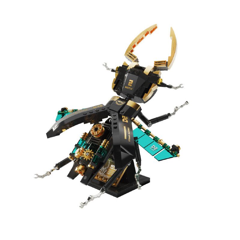 TAKUKI T7002 7002 non  STEAM DA VINCI SAW ARMOR ĐƯỢC TẢI LẠI bộ đồ chơi xếp lắp ráp ghép mô hình STEAM DAVINCI