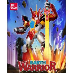 JIESTAR 58033 non  BIÊN NIÊN SỬ NGÔI SAO bộ đồ chơi xếp lắp ráp ghép mô hình Movie & Game EARTH WARRIOR Phim Và Trò Chơi 1126 khối