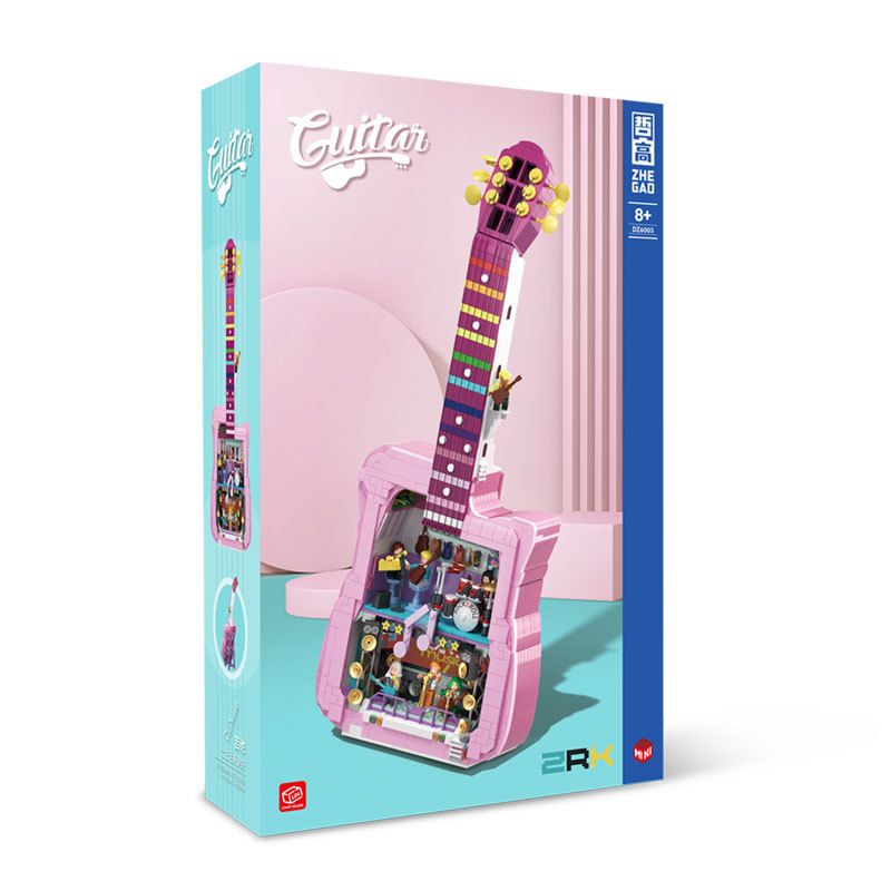 ZHEGAO DZ6003 6003 non Lego THẾ GIỚI ĐÀN GUITAR bộ đồ chơi xếp lắp ráp ghép mô hình 1710 khối