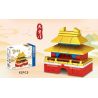 ZHEGAO 951002 non  4 LOẠI CÔNG TRÌNH KIẾN ​​TRÚC CỔ Ở BẮC KINH HỘI TRƯỜNG HÒA HỢP TỐI CAO QUẢNG THIÊN AN MÔN THÁP GÓC ĐÀN VÀ CẦU NGUYỆN CHO MÙA MÀNG BỘI THU bộ đồ chơi xếp lắp ráp ghép mô hình 248 khối