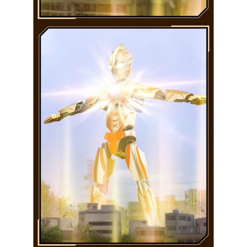 QMAN ENLIGHTEN KEEPPLEY 75023 non  ULTRA HERO MECHA ETERNAL SHINING TELIGA LẦN ĐẦU XUẤT HIỆN PHIÊN BẢN HIỆU ỨNG ĐẶC BIỆT bộ đồ chơi xếp lắp ráp ghép mô hình Movie & Game Phim Và Trò Chơi