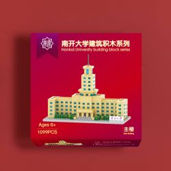 NANKAI UNIVERSITY 3124 non  TÒA NHÀ CHÍNH CỦA ĐẠI HỌC NANKAI bộ đồ chơi xếp lắp ráp ghép mô hình Creator Sáng Tạo 1099 khối