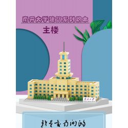 NANKAI UNIVERSITY 3124 non  TÒA NHÀ CHÍNH CỦA ĐẠI HỌC NANKAI bộ đồ chơi xếp lắp ráp ghép mô hình Creator Sáng Tạo 1099 khối