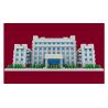 NANKAI UNIVERSITY 3124 non  TÒA NHÀ HÓA HỌC ĐẠI NANKAI bộ đồ chơi xếp lắp ráp ghép mô hình Creator Sáng Tạo 1000 khối