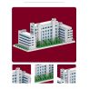 NANKAI UNIVERSITY 3124 non  TÒA NHÀ HÓA HỌC ĐẠI NANKAI bộ đồ chơi xếp lắp ráp ghép mô hình Creator Sáng Tạo 1000 khối