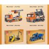 JIESTAR 51028 non  XE BEN LẬT PHÍA SAU bộ đồ chơi xếp lắp ráp ghép mô hình City CITY GLOBAL Thành Phố 267 khối
