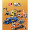 JIESTAR 51030 non  TÀU VẬN CHUYỂN bộ đồ chơi xếp lắp ráp ghép mô hình City CITY GLOBAL Thành Phố 267 khối