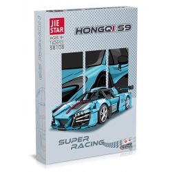 JIESTAR 58108 non  XE THỂ THAO HONGQI S9 tỷ lệ 1:14 bộ đồ chơi xếp lắp ráp ghép mô hình  Kỹ Thuật Công Nghệ Cao Mô Hình Phương Tiện 1626 khối