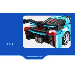 JIESTAR 58108 non  XE THỂ THAO HONGQI S9 tỷ lệ 1:14 bộ đồ chơi xếp lắp ráp ghép mô hình  Kỹ Thuật Công Nghệ Cao Mô Hình Phương Tiện 1626 khối