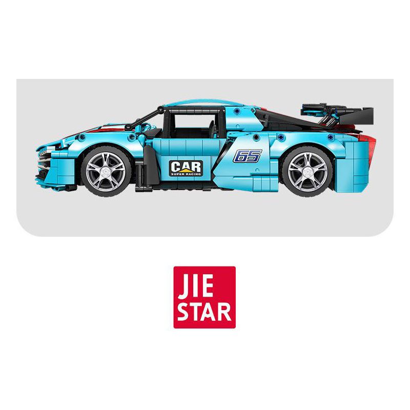 JIESTAR 58108 non  XE THỂ THAO HONGQI S9 tỷ lệ 1:14 bộ đồ chơi xếp lắp ráp ghép mô hình  Kỹ Thuật Công Nghệ Cao Mô Hình Phương Tiện 1626 khối