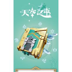 JIESTAR 58102 non  CUỐN SÁCH BẦU TRỜI bộ đồ chơi xếp lắp ráp ghép mô hình Movie & Game Phim Và Trò Chơi 897 khối