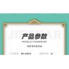 JIESTAR 58102 non  CUỐN SÁCH BẦU TRỜI bộ đồ chơi xếp lắp ráp ghép mô hình Movie & Game Phim Và Trò Chơi 897 khối