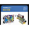 JIESTAR 58103 non  XE DU LỊCH F1 8 TỔ HỢP bộ đồ chơi xếp lắp ráp ghép mô hình Racers FORMULA 1 Đua Tốc Độ 862 khối