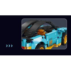 JIESTAR 58096 non  XE THỂ THAO CHEVROLET CORVETTE bộ đồ chơi xếp lắp ráp ghép mô hình Racers Đua Tốc Độ 608 khối