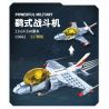 WOMA C0662 0662 non  MÁY BAY CHIẾN ĐẤU HARRIER bộ đồ chơi xếp lắp ráp ghép mô hình Military Army POWERFUL MILITARY Quân Sự Bộ Đội 217 khối