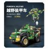 WOMA C0663 0663 non  XE BỌC THÉP ĐỊA HÌNH bộ đồ chơi xếp lắp ráp ghép mô hình Military Army POWERFUL MILITARY Quân Sự Bộ Đội 325 khối