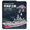 WOMA C0666 0666 TÀU KHU TRỤC TÊN LỬA DẪN ĐƯỜNG bộ đồ chơi xếp lắp ráp ghép mô hình Military Army POWERFUL MILITARY Quân Sự Bộ Đội 337 khối
