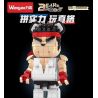 WANGAO 188017 GẤU CƠ KHÍ STREET FIGHTER 400% bộ đồ chơi xếp lắp ráp ghép mô hình