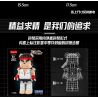 WANGAO 188017 GẤU CƠ KHÍ STREET FIGHTER 400% bộ đồ chơi xếp lắp ráp ghép mô hình