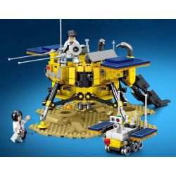 SEMBO 203367 TÀU THĂM DÒ MẶT TRĂNG CHANG'E bộ đồ chơi xếp lắp ráp ghép mô hình City Thành Phố 595 khối