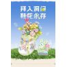 LOZ 1350 CẢM HỨNG XUẤT HIỆN CÁ SẤU HOA bộ đồ chơi xếp lắp ráp ghép mô hình Creator Sáng Tạo 1040 khối