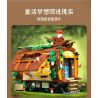 CADA DOUBLEE C66031 66031 TÀU RỪNG bộ đồ chơi xếp lắp ráp ghép mô hình FOREST TRAIN 748 khối