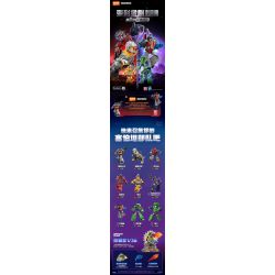 BLOKEES 71102 TRANSFORMERS STAR EDITION TẬP 2 SOS bộ đồ chơi xếp lắp ráp ghép mô hình Movie & Game Phim Và Trò Chơi
