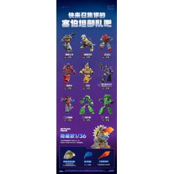 BLOKEES 71102 TRANSFORMERS STAR EDITION TẬP 2 SOS bộ đồ chơi xếp lắp ráp ghép mô hình Movie & Game Phim Và Trò Chơi