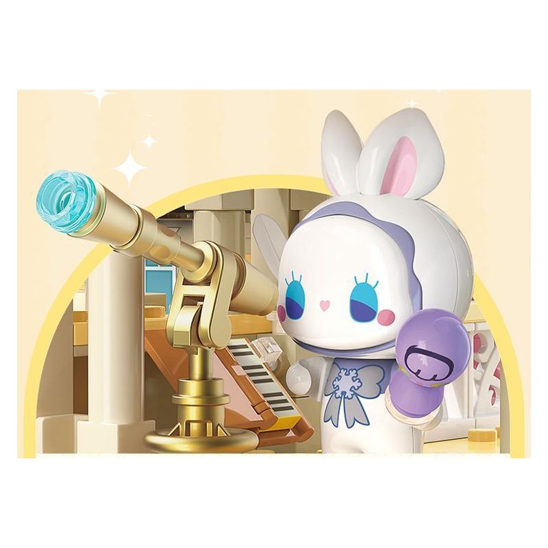 TOP TOY TC2019 2019 KHU RỪNG BÍ MẬT EMMA LÂU ĐÀI TRONG MƠ bộ đồ chơi xếp lắp ráp ghép mô hình 1500 khối