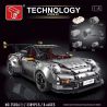 10560 TA GAOLE T5026A 5026A T5026B 5026B non  PORSCHE 911 GT2 1:8 tỷ lệ 1:8 bộ đồ chơi xếp lắp ráp ghép mô hình  GT2RS-911 Kỹ Thuật Công Nghệ Cao Mô Hình Phương Tiện 3389 khối