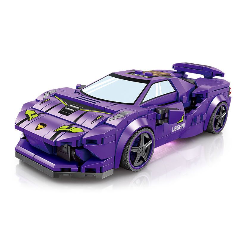 Kazi KY6116 6116 non Lego DỰ ÁN XE SANG SIÊU ZINIU VÀ KÉO bộ đồ chơi xếp lắp ráp ghép mô hình Speed Champions Racing Cars Đua Xe Công Thức 281 khối