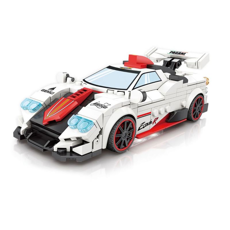 Kazi KY6117 6117 non Lego DỰ ÁN Ô TÔ NỔI TIẾNG CON TRAI SIÊU XE GIÓ KÉO LÙI bộ đồ chơi xếp lắp ráp ghép mô hình Speed Champions Racing Cars Đua Xe Công Thức 320 khối