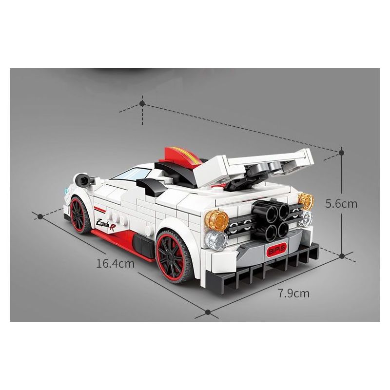 Kazi KY6117 6117 DỰ ÁN Ô TÔ NỔI TIẾNG CON TRAI SIÊU XE GIÓ KÉO LÙI bộ đồ chơi xếp lắp ráp ghép mô hình Speed Champions Racing Cars Đua Xe Công Thức 320 khối