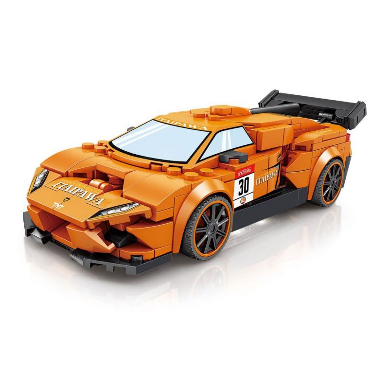 Kazi KY6118 6118 non Lego DỰ ÁN XE HƠI NỔI TIẾNG SIÊU MUI TRẦN LAMBO bộ đồ chơi xếp lắp ráp ghép mô hình Speed Champions Racing Cars Đua Xe Công Thức 301 khối