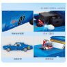Kazi KY6120 6120 DỰ ÁN XE HƠI NỔI TIẾNG THỂ THAO CHALLENGER bộ đồ chơi xếp lắp ráp ghép mô hình Speed Champions Racing Cars Đua Xe Công Thức 317 khối