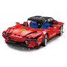 BAKA TECHNOLOGY BK6803 6803 XE THỂ THAO FERRARI DAYTONA SP3 tỷ lệ 1:14 bộ đồ chơi xếp lắp ráp ghép mô hình Technic Kỹ Thuật Công Nghệ Cao Mô Hình Phương Tiện 1229 khối