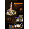 PANTASY 11023 MŨI TÊN XANH·NHÀ MÁY GIẤC MƠ LỬA bộ đồ chơi xếp lắp ráp ghép mô hình City LAND YOUR DREAM IN SPACE Thành Phố 1300 khối