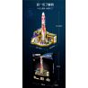 PANTASY 11023 MŨI TÊN XANH·NHÀ MÁY GIẤC MƠ LỬA bộ đồ chơi xếp lắp ráp ghép mô hình City LAND YOUR DREAM IN SPACE Thành Phố 1300 khối