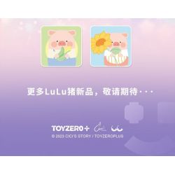 SEMBO 608074 KHU MA THUẬT TUYỆT VỜI CỦA LULU PIG CỬA HÀNG RAU CHAY bộ đồ chơi xếp lắp ráp ghép mô hình 519 khối