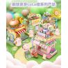 SEMBO 608071 KHU MA THUẬT TUYỆT VỜI CỦA LULU PIG HIỆU SÁCH BÓI TOÁN bộ đồ chơi xếp lắp ráp ghép mô hình 883 khối