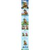 ZHEGAO 612010 NHÀ TRÊN CÂY bộ đồ chơi xếp lắp ráp ghép mô hình Creator TREEHOUSE Sáng Tạo 3196 khối