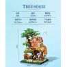 ZHEGAO 612010 NHÀ TRÊN CÂY bộ đồ chơi xếp lắp ráp ghép mô hình Creator TREEHOUSE Sáng Tạo 3196 khối