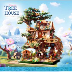 ZHEGAO 612010 NHÀ TRÊN CÂY bộ đồ chơi xếp lắp ráp ghép mô hình Creator TREEHOUSE Sáng Tạo 3196 khối ZHEGAO 612010 NHÀ TRÊN CÂY bộ đồ chơi xếp lắp ráp ghép mô hình Creator TREEHOUSE Sáng Tạo 3196 khối