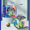 ZHEGAO HT1008 1008 TÀU CON THOI GIỮA CÁC VÌ SAO ĐĨA BAY bộ đồ chơi xếp lắp ráp ghép mô hình INTERSTELLAR TRAVEL FLYING SAUCER