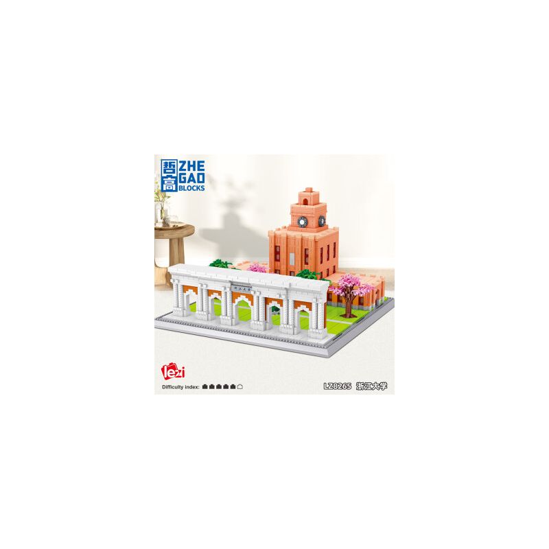 ZHEGAO LZ8265 8265 non Lego ĐẠI HỌC CHIẾT GIANG bộ đồ chơi xếp lắp ráp ghép mô hình Creator Sáng Tạo