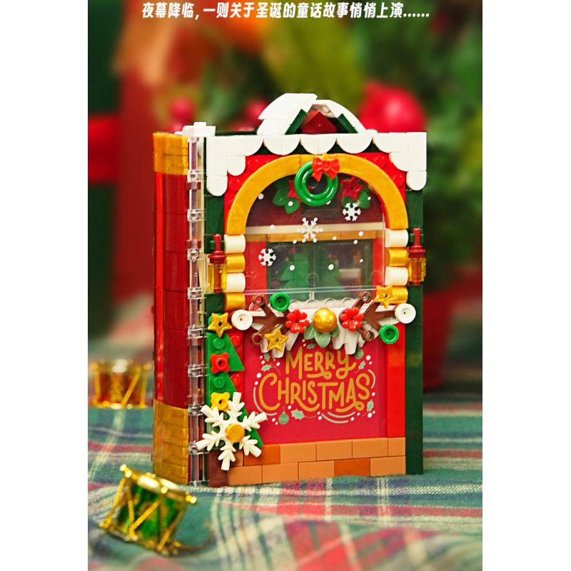 JAKI JK5155 5155 ĐÊM GIÁNG SINH TUYỆT VỜI bộ đồ chơi xếp lắp ráp ghép mô hình Creator AMAZING CHRISTMAS NIGHT Sáng Tạo