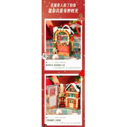 JAKI JK5155 5155 ĐÊM GIÁNG SINH TUYỆT VỜI bộ đồ chơi xếp lắp ráp ghép mô hình Creator AMAZING CHRISTMAS NIGHT Sáng Tạo