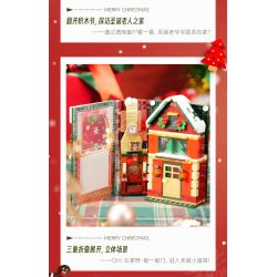 JAKI JK5155 5155 ĐÊM GIÁNG SINH TUYỆT VỜI bộ đồ chơi xếp lắp ráp ghép mô hình Creator AMAZING CHRISTMAS NIGHT Sáng Tạo